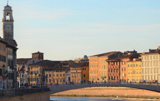 Ponte di Mezzo dal Lungarno (L. Corevi , Comune di Pisa)