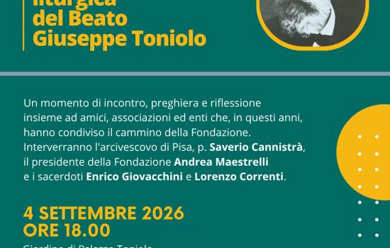 Giuseppe Toniolo - conferenza e visita guidata 