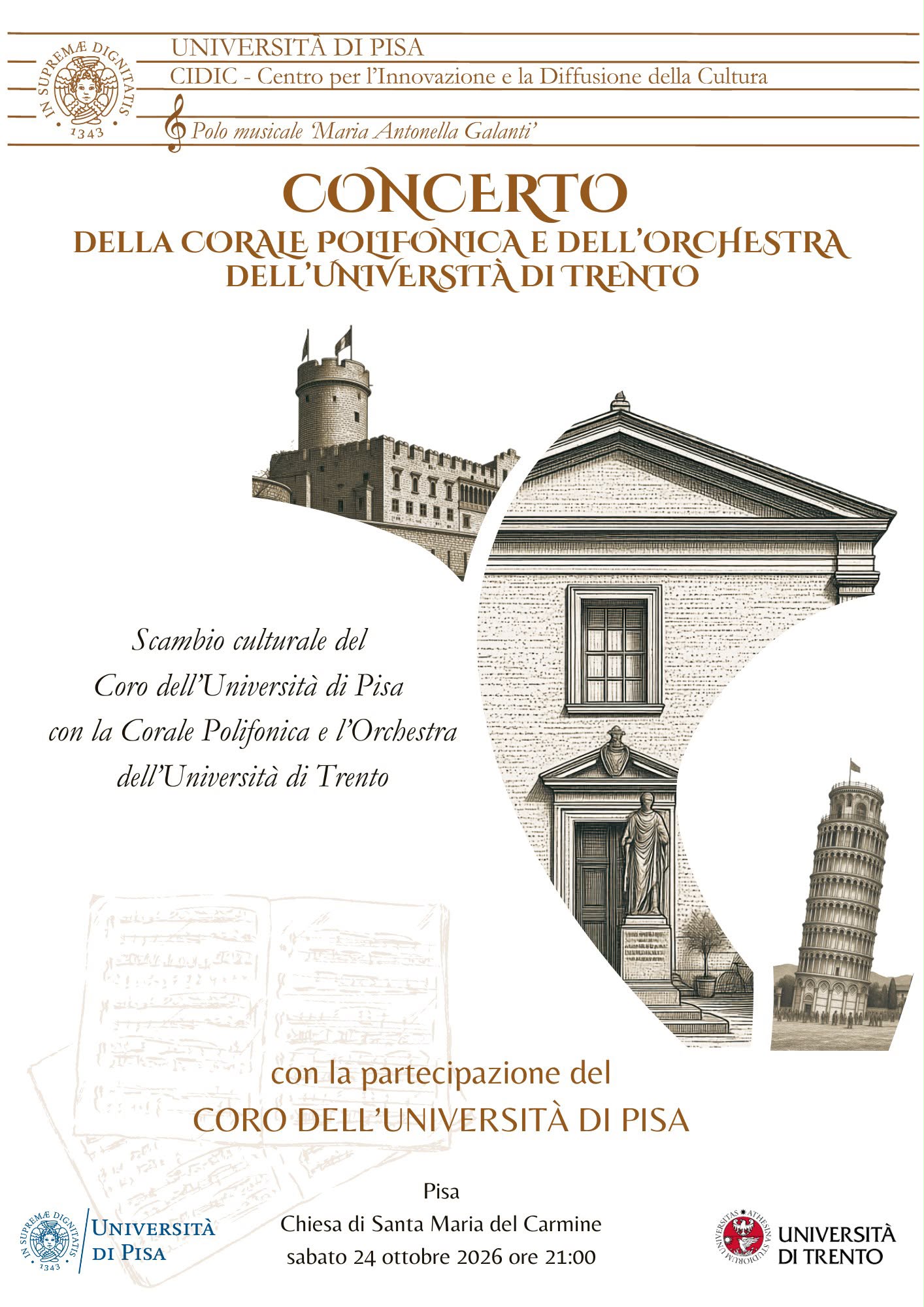 Concerto Università di Pisa | Comune di Pisa - Turismo