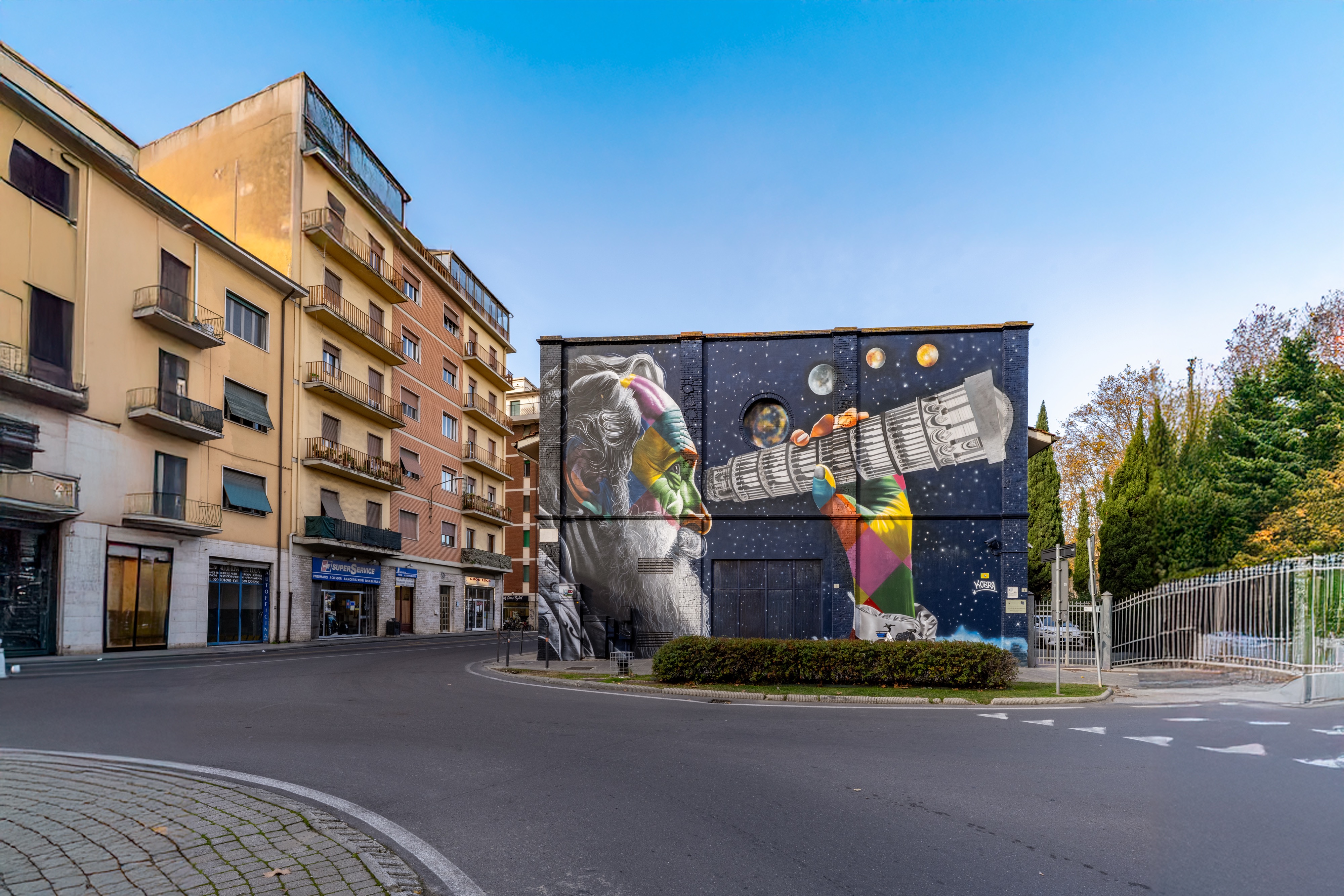 Murale Galileo Galilei, Eduardo Kobra