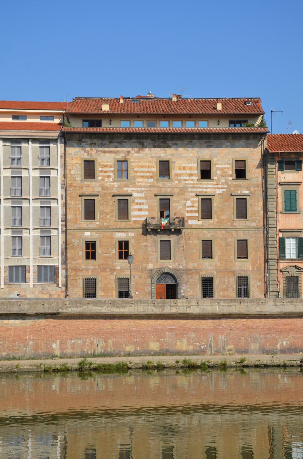 Palazzo Ricucchi, lungarno Pacinotti (L. Corevi, Comune di Pisa)