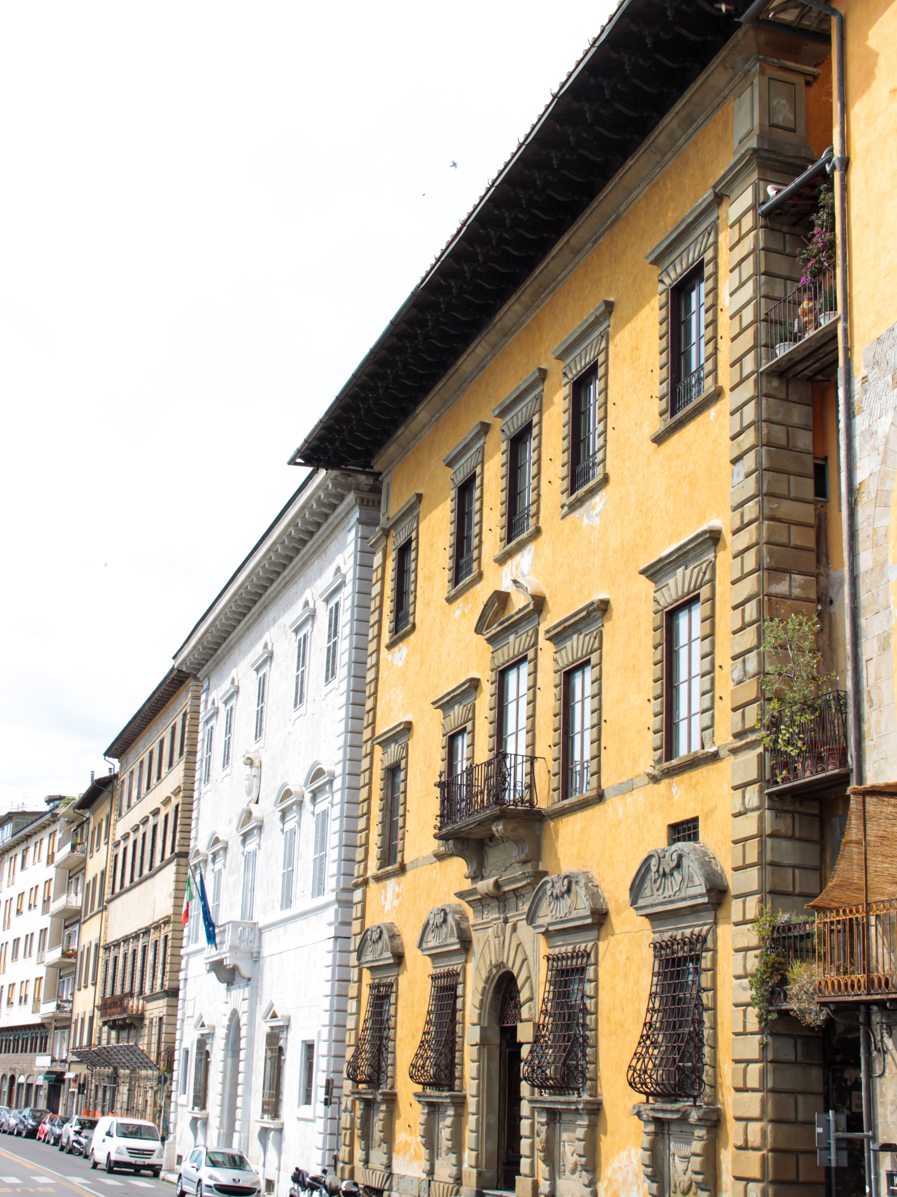 Facciata Palazzo Roncioni (G. Bettini, Comune di Pisa)