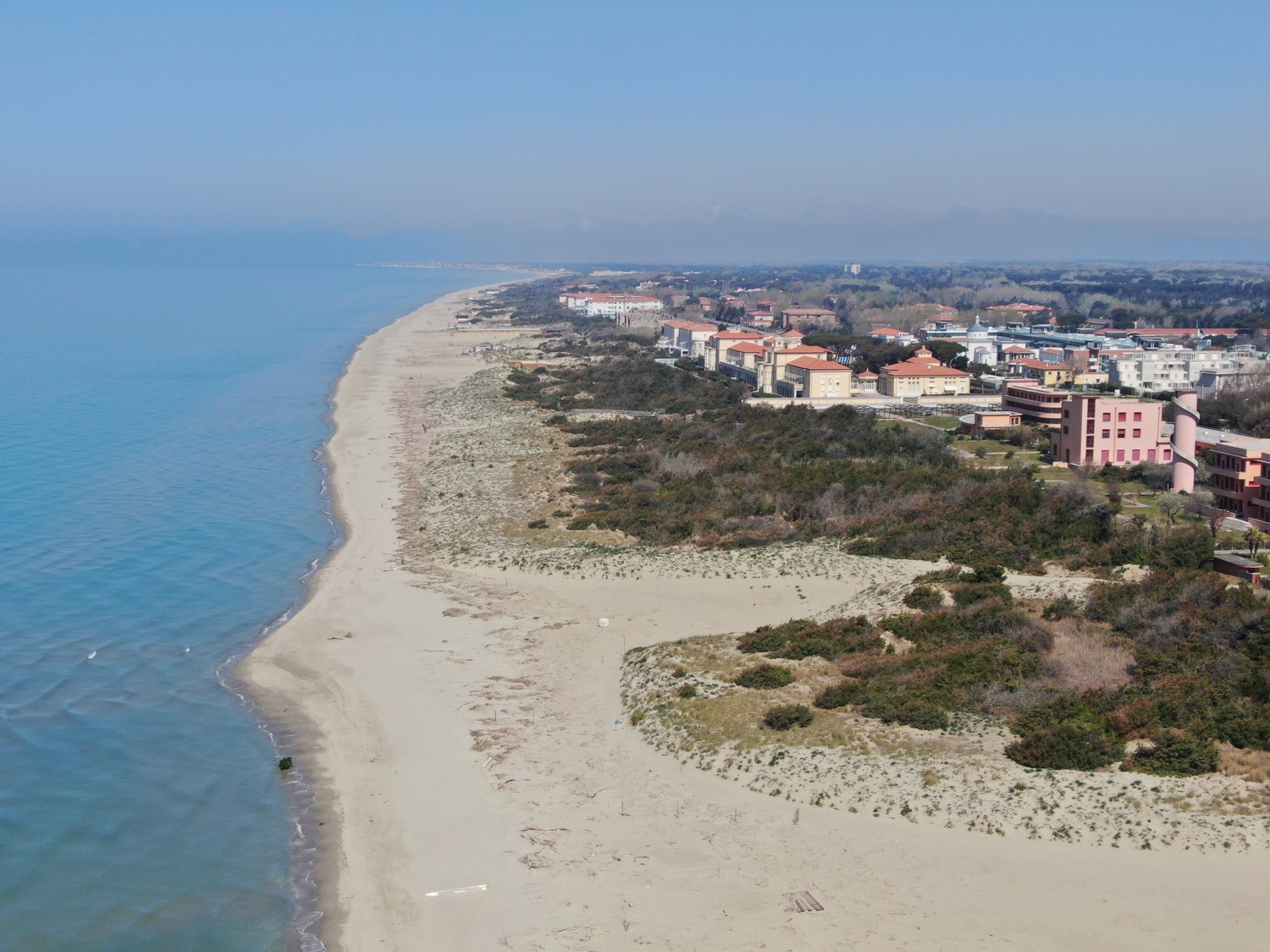 Spiagge Calambrone _ foto con drone (M. Boi. Comune di Pisa)