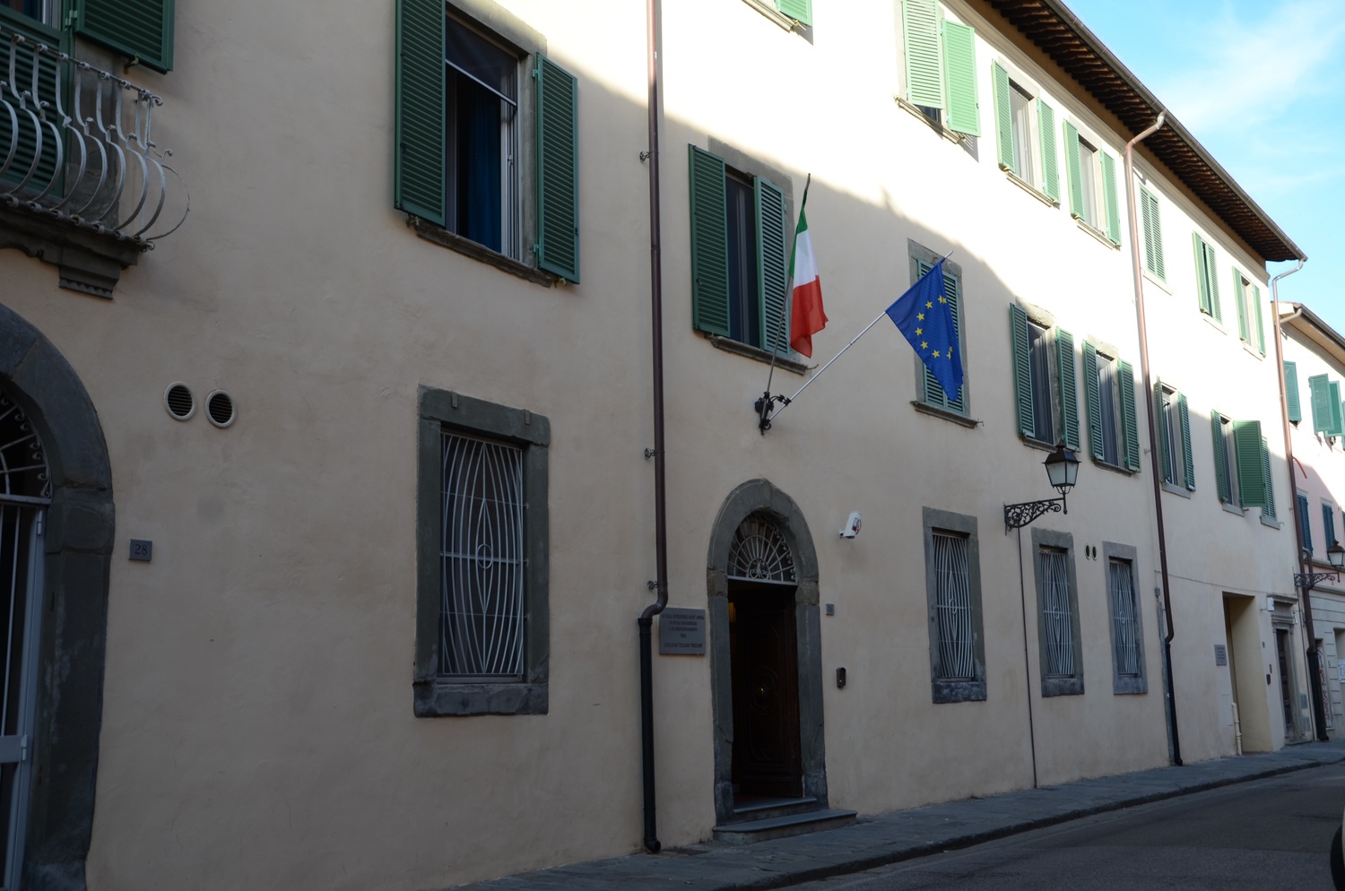 Collegio dedicato a Tiziano Terzani in via San Lorenzo 26 (L. Corevi, Comune di Pisa)