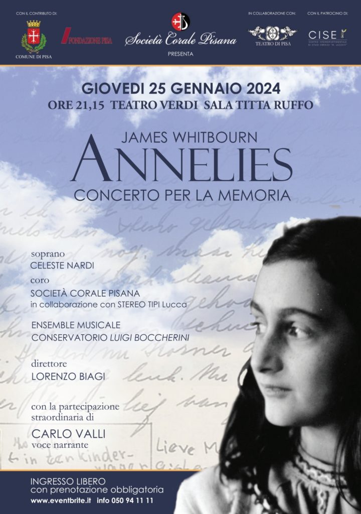 Annelies - Concerto per la Memoria