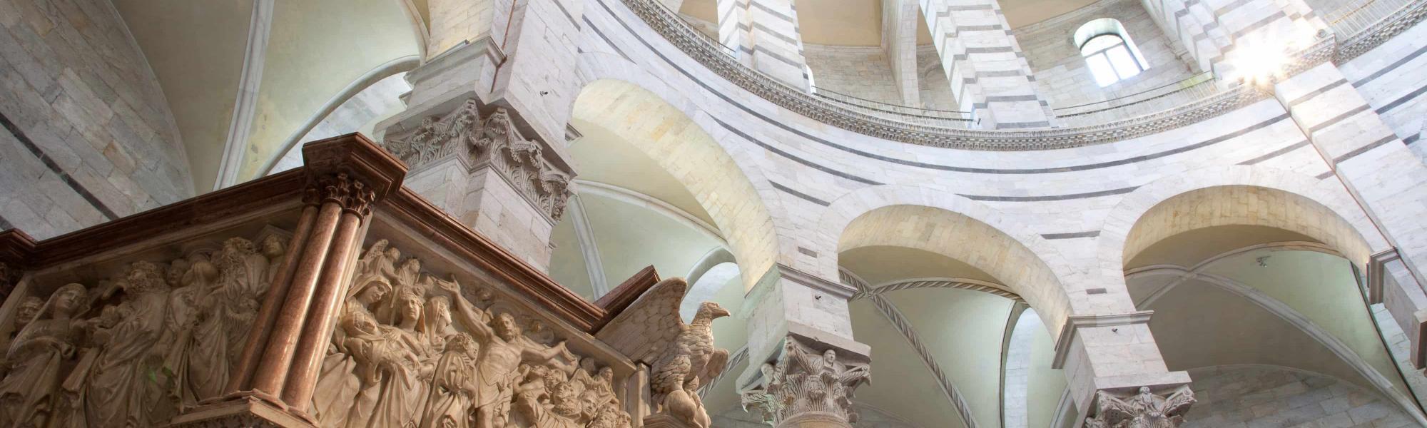 Pulpito e archi Battistero di San Giovanni Battista (Opera Primaziale di Pisa)