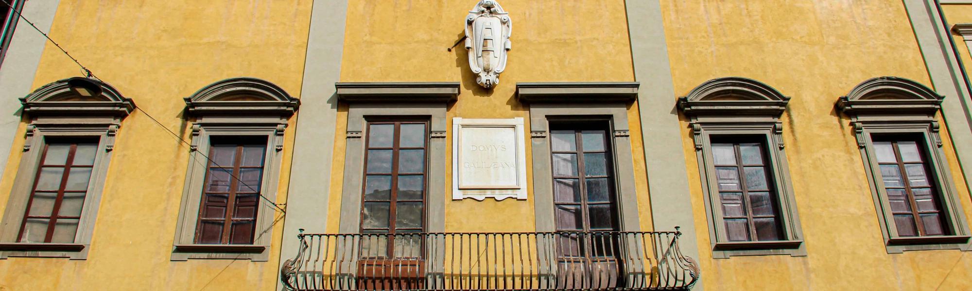 Ingresso dell'edificio su Via Santa Maria - Domus Galilaeana (G. Bettini, Comune di Pisa)