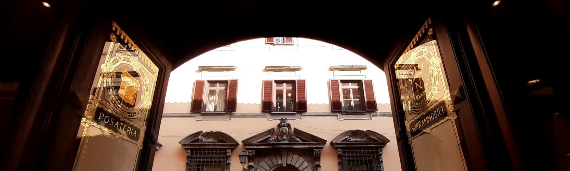 Scorcio palazzo Vincenti (L. Corevi, Comune di Pisa)