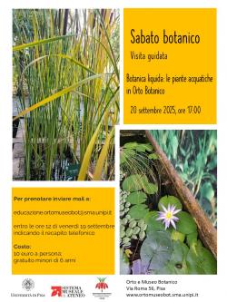 Sabato botanico settembre 2025 