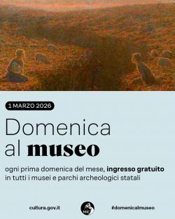 Domenica al museo marzo 2026 