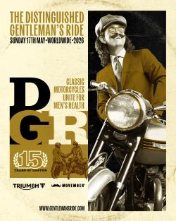 Distinguished Gentleman’s Ride 2026