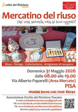 Mercatino del riuso maggio 2026