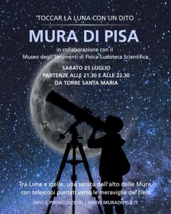 Toccar la Luna con un dito - Mura di Pisa
