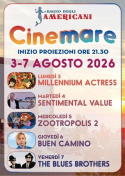 Cinema sul Mare - agosto 2026 