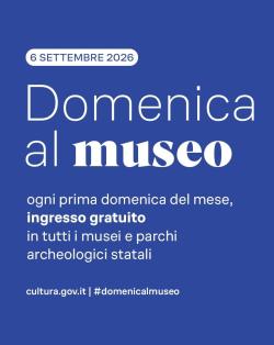 Domenica al museo settembre 2026