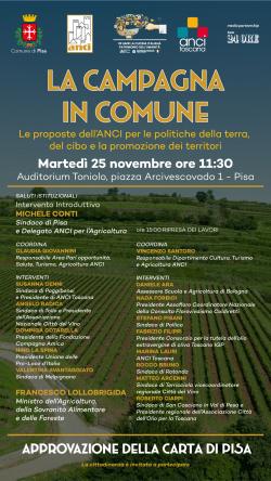 “La campagna in Comune” - Incontro ANCI