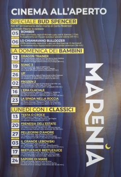 Marenia NonSoloMare 2026 - Film sotto le stelle