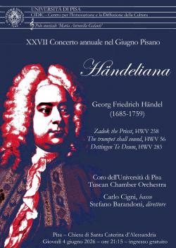 XXVII Concerto annuale nel Giugno Pisano - UniPi