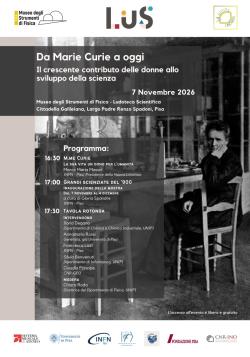Da Marie Curie a oggi. Il crescente contributo delle donne allo sviluppo della scienza