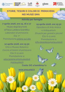 Storie, tesori e colori di primavera nei musei SMA