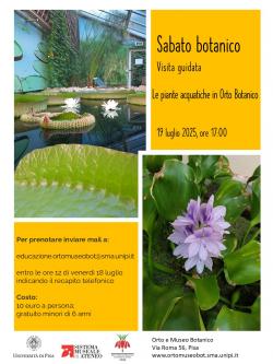 Sabato botanico luglio 2025