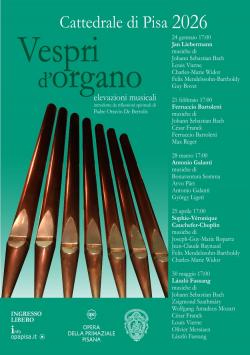 Vespri d'Organo in Cattedrale 2026