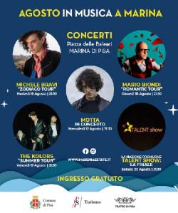 Agosto in musica a Marina di Pisa