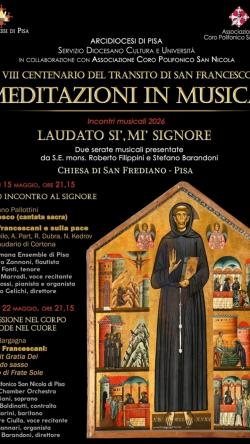 Concerti in San Frediano all’insegna di San Francesco