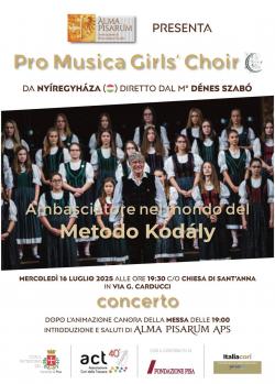 Pro Music Girls Choir in concerto
