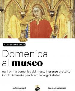 Domenica al museo e 8 dicembre 2025 