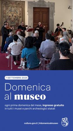Domenica al museo settembre 2025 