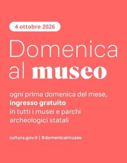 Domenica al museo ottobre 2026