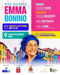 Pisa ricorda Emma Bonino