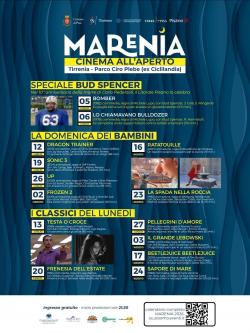 Marenia NonSoloMare 2026 - Film sotto le stelle