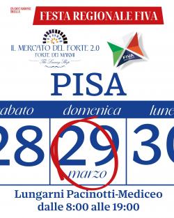 Il Mercato del Forte a Pisa. Marzo 2026