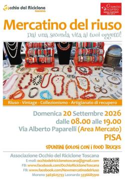 Mercatino del riuso settembre 2026
