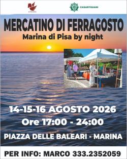 Mercatino di Ferragosto a Marina di Pisa