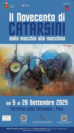 Il Novecento di Catarsini. Dalla macchia alla macchina