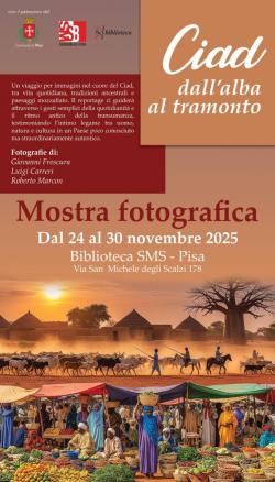 Ciad dall'alba al tramonto - mostra fotografica alla Biblioteca SMS 