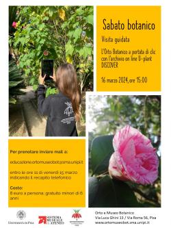 Sabato Botanico marzo 2024