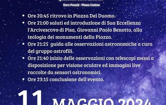 Riscopriamo il cielo di Pisa con i telescopi 
