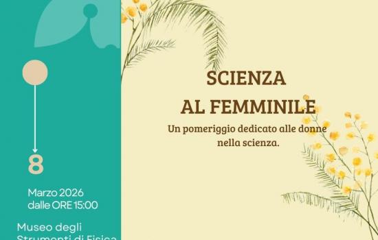 Scienza al femminile - Un pomeriggio dedicato alle donne nella scienza