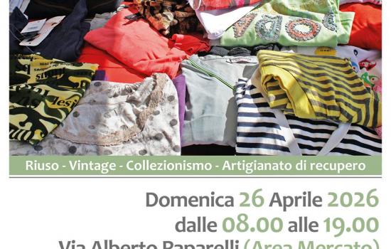 Mercatino del riuso aprile 2026