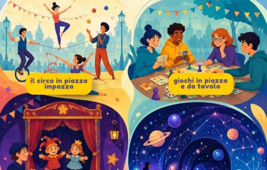 Raccontare il futuro - giochi in piazza 