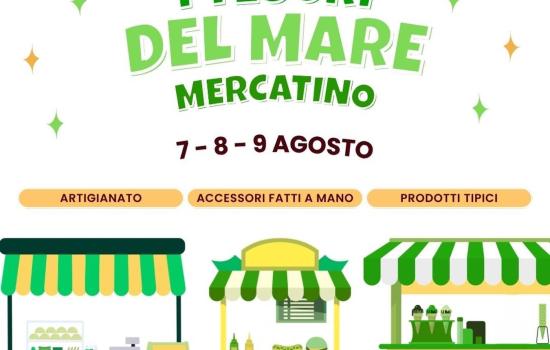 I tesori del mare. Mercatino a Marina di Pisa - agosto 2026