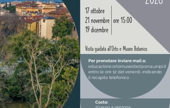 Sabato Botanico - autunno 2026