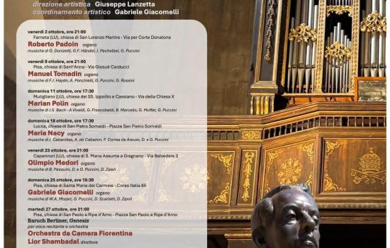 Gli organi di Puccini tra Lucca e Pisa 