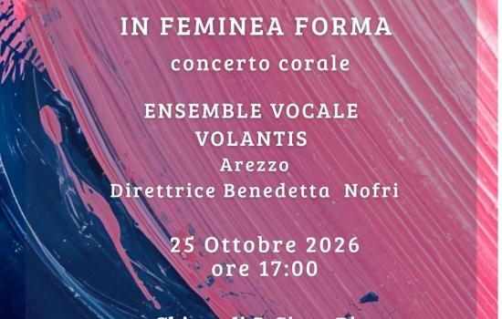 Musica in rosa con note in blu. Concerto in S. Sisto