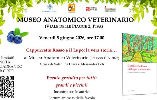 Cappuccetto Rosso e il lupo. La vera storia al Museo Anatomico Veterinario