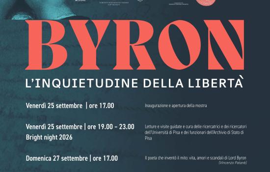 Byron. L'inquietudine della libertà 